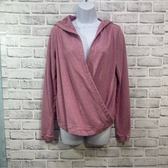 CALIA by Carrie Underwood Effortless Hooded Wrap Cardigan Medium - Picture 10 of 10